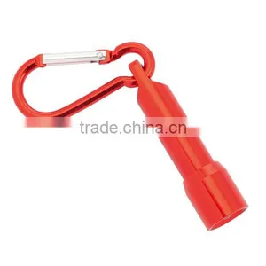 Aluminum Led Torch With Carabiner thumbnail-3