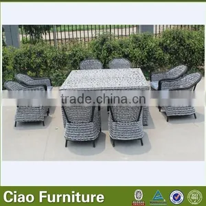 Patio Outdoor Rattan Modular Design Furniture Dining Set thumbnail-2