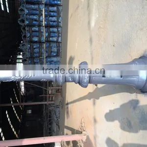 2017 New Design H3.6M Ductile Iron Lighting Column Decorative Lamp Pole Street Lighting Pole thumbnail-4