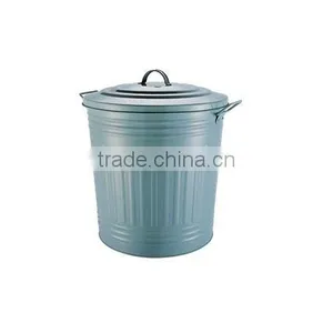 Green Outdoor Trash Bin 25L thumbnail-1