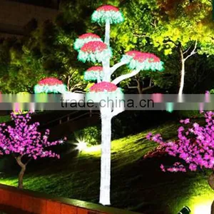 Led Lighting Flood Tree Cherry Coco Pine Tree With Lighting Effect thumbnail-6