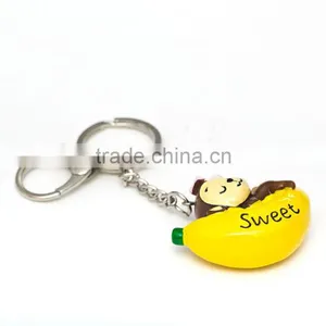 Monkey /banana Custom Made Keychains thumbnail-2