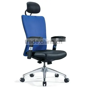 High Back Mesh Chair With Headrest thumbnail-1
