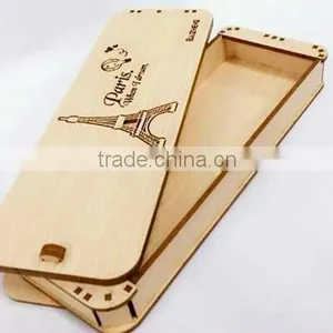 Wooden Lovely Cute Pencil Case, Writing Case thumbnail-2
