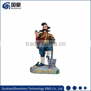 Custom Montenegro Country Souvenirs Resin Mascot Figurine thumbnail-1