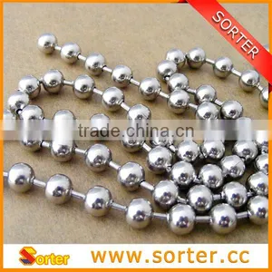 Cheap Stainless Steel Round Beads Chain thumbnail-2