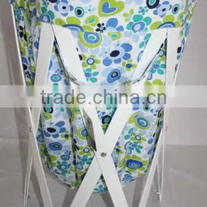 Folding Cheap Laundry Basket With Carry Handles thumbnail-1