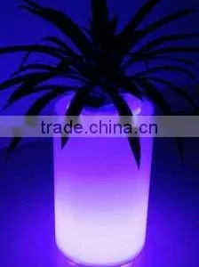 45'' High Illuminated Waterproof LED Rechargeable Li Battery Operated Light Up LED Flower Planter Pot With Remote Control thumbnail-2