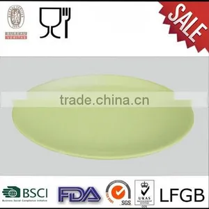 Round Melamine Dinner Plate Solid Color Dinnerware thumbnail-1