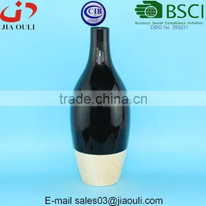 Good Sales Modern Ceramic Bottle Shape Vases for Home Decor, Wood Print Vase thumbnail-4