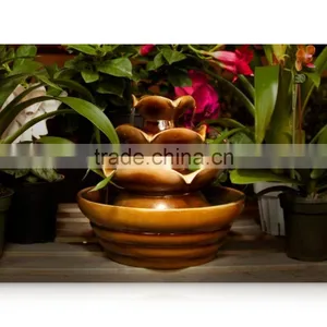 Three Tier Cascading Tabletop Water Fountain thumbnail-3
