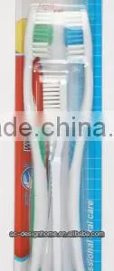 3 PCS PLASTIC TOOTHBRUSH SET thumbnail-1