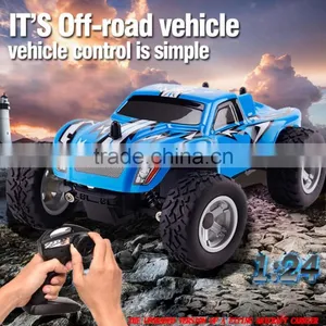 Express em Portugues 2.4G 1:24 High Speed RC Monster Truck Children Toys Remote Control Car thumbnail-6