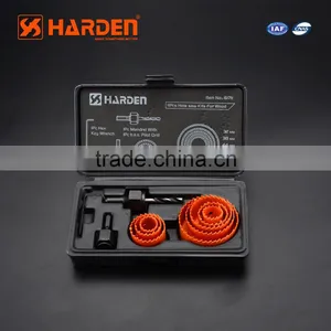High Carbon Steel Professional 11PCS Hole Saw Set For Wood thumbnail-1