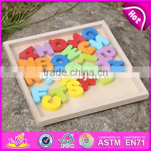 2017 New Design Toddlers Educational Wooden Abc Learning W14B072 thumbnail-1