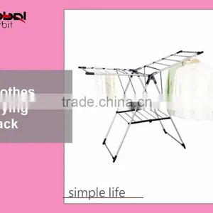 Easy Folding Laundry Multifunctional Outdoor Towel Rail Rack Hanger thumbnail-4