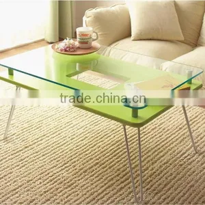 2015 High Gloss Wooden Legs for Modern Folding Wooden Coffee Table thumbnail-2
