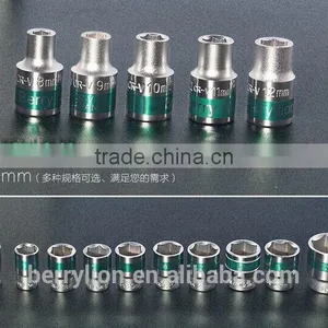 Berrylion Hexagon Socket Dual Color Mirror Finished Half Inch Socket thumbnail-6