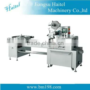 2017 HTL-280B/2880C/280D/280E Automatic Multi-function Pillow Wrapping Machine thumbnail-1