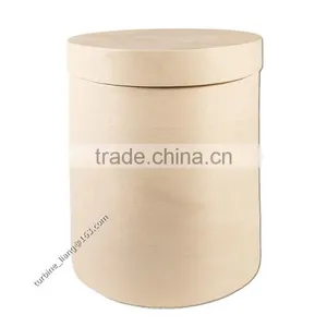 Wooden Cylidrical Veneer Boxes thumbnail-1