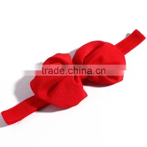 Fabric Handmade Bow Hair Band for Kid's Hair Accessories thumbnail-5
