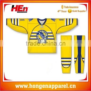 Hongen Apparel OEM Hockey Jerseys , Hockey Shirts, Sweaters, Hoodies, T-shirts thumbnail-1