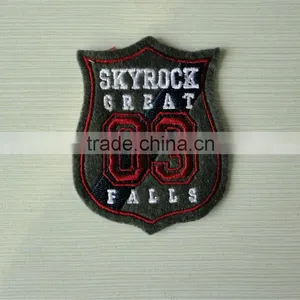 2016 Custom High Quality Full Embroidery Patch With Merrowed Border thumbnail-3