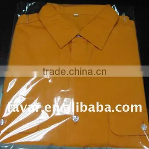 Mens Cotton Orange Uniform Shirt thumbnail-1