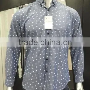 Branded Mens Long Sleeve Woven Shirts thumbnail-2