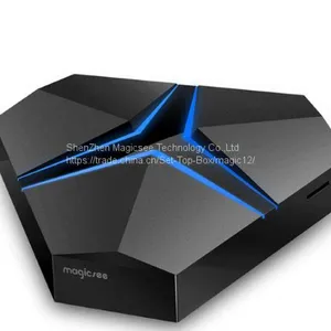Online Order Directly ! for Amlogics S912 4k Android tv Box Magicsee Iron+ 3gb 32gb thumbnail-1
