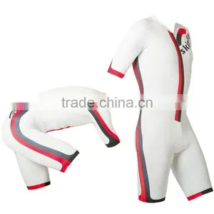 Professional Compression CYCLING Speed Short Sleeve Road Skating Skinsuit Bicycle Skate thumbnail-2