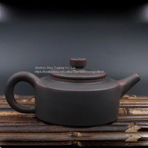 Purple Clay Teapots Nixing Pottery Zhou Pan Pure Handmade 150ml Teapot thumbnail-1
