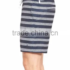 Custom Made Pattern Stripe Volley Swim Trunks Global Appeal Adult Swim Shorts Boy's Swim Trunks With Care Label thumbnail-3