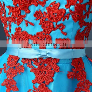 Factory Real Picture Low Back Sleeveless Lace Corchet Floral Wedding Dress Evening Dress Ball Grown thumbnail-6
