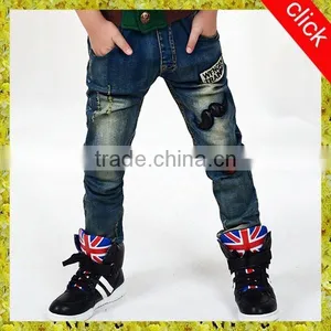 China Custom Kids Jeans Latest Designer Kids Jeans thumbnail-1