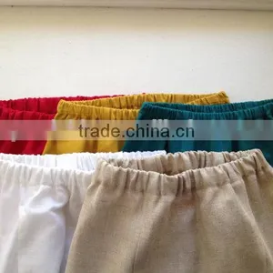 New Arrival Baby Clothes Pant Teen Boys Girls Wearing Panties Kids Plain Red Legging Wholesale thumbnail-4