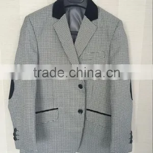 2017 New Style Latest Design China High Quality Plaid Boy Thick Formal Autumn Suit thumbnail-2