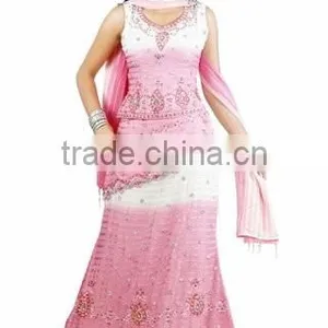 Designer Net Lehengas thumbnail-5