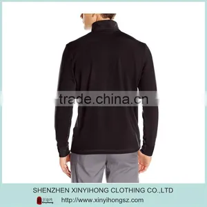 Lightweight Mens Golf Pullover Shirts With Half-zip Placket thumbnail-2