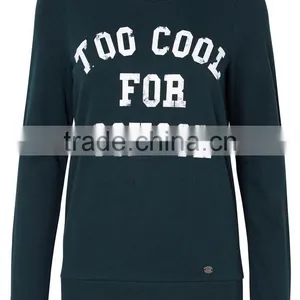2016 Wensfashion Sweatshirt Shop Costume Women Leather Long Sleeved Pullover Sweatshirts thumbnail-5