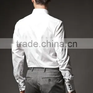 Wholesale Custom Design Dress Shirt, High Quality Man Shirt, Long Sleeve Shirt thumbnail-6