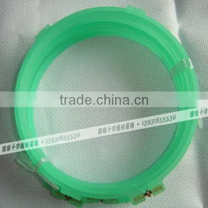 China Wholesale Colorful Embroidery Frames Plastic Hoops Frosted Embroidery Hoop Craft Hoops Cross Stitch 15cm thumbnail-4