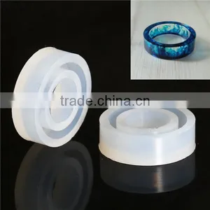 High Quality Finger Ring White Silicone Resin Mold thumbnail-1