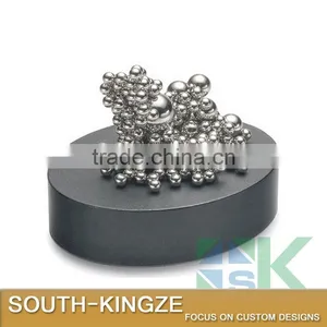 Magnetic Metal Base With Small Magnetic Ball Business Gift Ideal Pressure Relief Instrument thumbnail-2