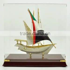 Wholesale 201 New Design Diamond Dhow Model With Company Souvenir Gift thumbnail-1