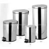 Stainless Steel Pedal Waste Bin (sloping Shape Repousse Cover) thumbnail-2