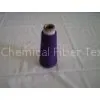 High Tenacity Purple Polyester Dyed Yarn , Spun Polyester Thread thumbnail-1