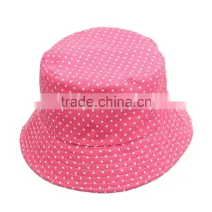 Dot Pattern Bucket Caps Summer Sun Hat Fishing Outdoor Caps thumbnail-1