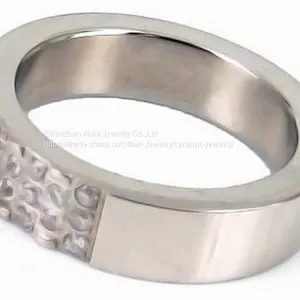 Fashion Jewelry Diamond Ring With Crystal For Young Women / Men thumbnail-1