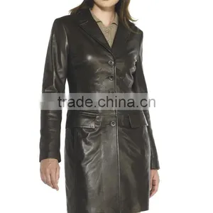 Ladies Leather Jacket thumbnail-4
